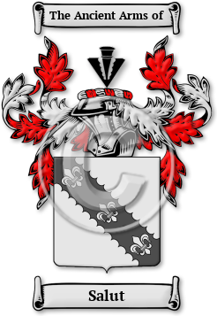 Salut Family Crest Download (jpg) Legacy Series - 150 DPI
