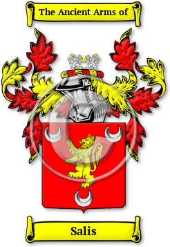 Salis Family Crest Download (jpg) Legacy Series - 150 DPI