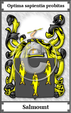 Salmount Family Crest Download (JPG)  Book Plated - 150 DPI