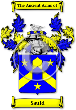 Sauld Family Crest Download (jpg) Legacy Series - 150 DPI