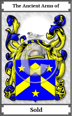 Sold Family Crest Download (JPG)  Book Plated - 150 DPI