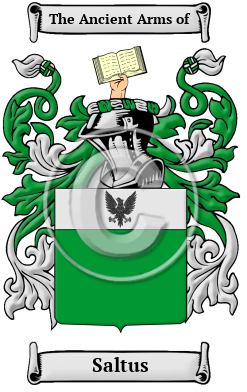 Saltus Family Crest/Coat of Arms