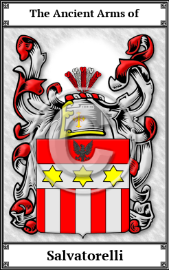 Salvatorelli Family Crest Download (JPG)  Book Plated - 150 DPI