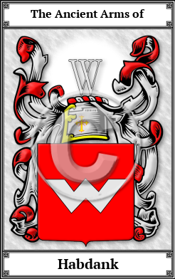 Habdank Family Crest Download (JPG)  Book Plated - 150 DPI