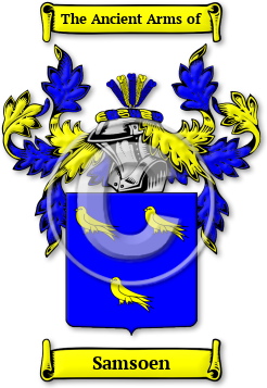Samsoen Family Crest Download (jpg) Legacy Series - 150 DPI