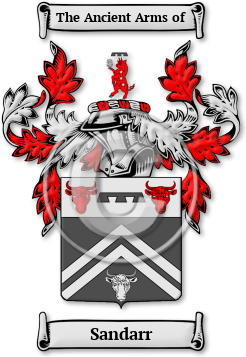 Sandarr Family Crest Download (jpg) Legacy Series - 150 DPI