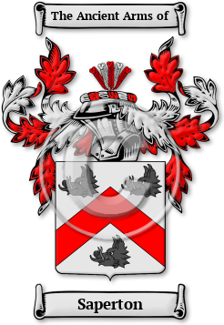 Saperton Family Crest Download (JPG) Legacy Series - 600 DPI