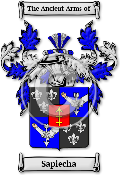 Sapiecha Family Crest Download (JPG) Legacy Series - 600 DPI