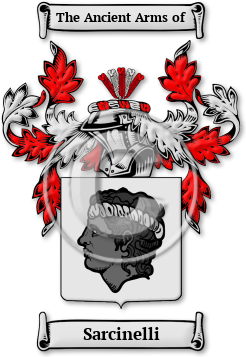 Sarcinelli Family Crest Download (JPG) Legacy Series - 600 DPI
