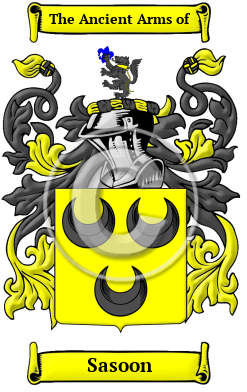 Sasoon Family Crest/Coat of Arms