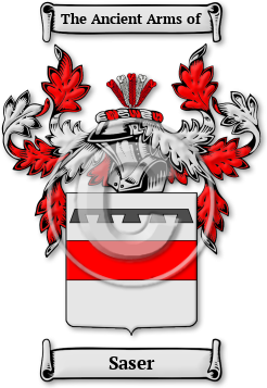 Saser Family Crest Download (jpg) Legacy Series - 150 DPI