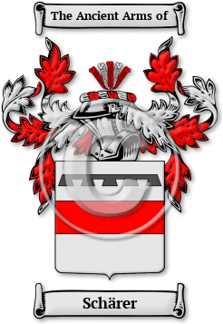 Schärer Family Crest Download (jpg) Legacy Series - 150 DPI
