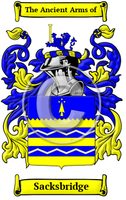 Sacksbridge Family Crest/Coat of Arms