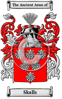 Skalls Family Crest/Coat of Arms