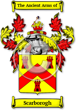 Scarborogh Family Crest Download (jpg) Legacy Series - 150 DPI
