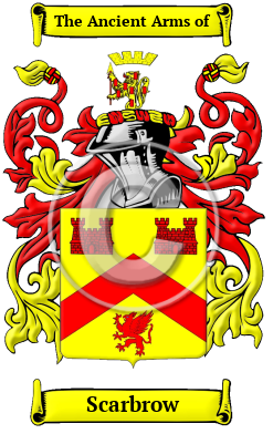 Scarbrow Family Crest Download (JPG) Heritage Series - 600 DPI