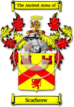 Scarbrow Family Crest Download (jpg) Legacy Series - 150 DPI