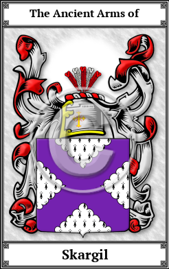 Skargil Family Crest Download (JPG)  Book Plated - 150 DPI