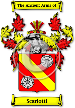 Scariotti Family Crest Download (JPG) Legacy Series - 600 DPI