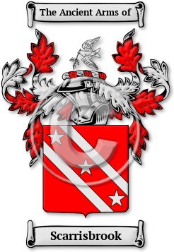 Scarrisbrook Family Crest Download (jpg) Legacy Series - 150 DPI