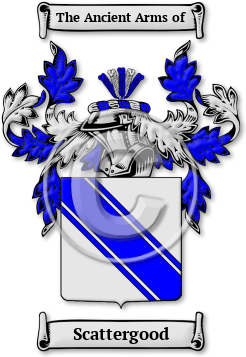 Scattergood Family Crest Download (jpg) Legacy Series - 150 DPI