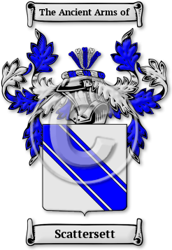 Scattersett Family Crest Download (jpg) Legacy Series - 150 DPI