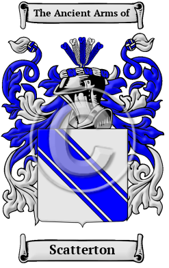 Scatterton Family Crest Download (JPG) Heritage Series - 600 DPI