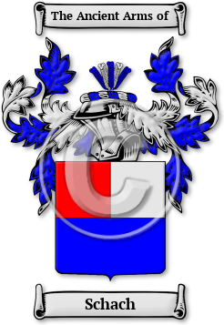 Schach Family Crest Download (JPG) Legacy Series - 600 DPI