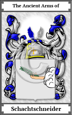 Schachtschneider Family Crest Download (JPG) Book Plated - 600 DPI