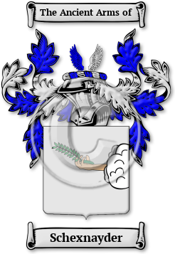 Schexnayder Family Crest Download (JPG) Legacy Series - 600 DPI