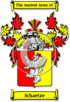 Schaetze Family Crest Download (jpg) Legacy Series - 150 DPI