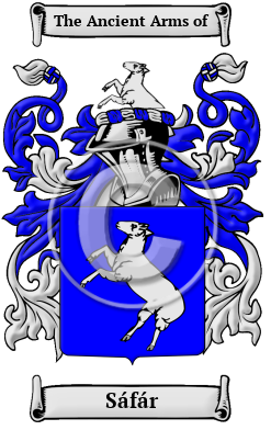 Sáfár Family Crest Download (JPG) Heritage Series - 300 DPI