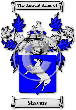 Shavers Family Crest Download (jpg) Legacy Series - 150 DPI