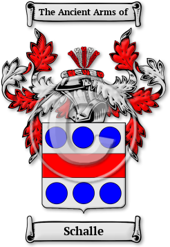 Schalle Family Crest Download (JPG) Legacy Series - 600 DPI