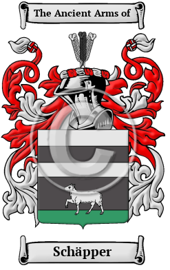 Schäpper Family Crest Download (JPG) Heritage Series - 600 DPI