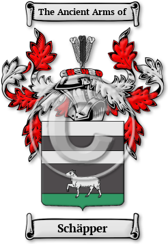 Schäpper Family Crest Download (jpg) Legacy Series - 150 DPI