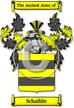 Schaible Family Crest Download (jpg) Legacy Series - 150 DPI