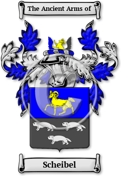 Scheibel Family Crest Download (jpg) Legacy Series - 150 DPI