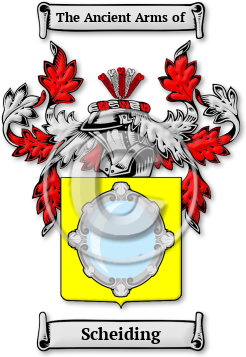 Scheiding Family Crest Download (jpg) Legacy Series - 150 DPI