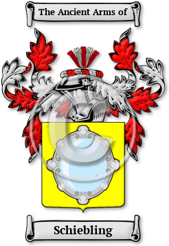 Schiebling Family Crest Download (JPG) Legacy Series - 600 DPI