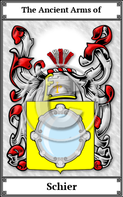 Schier Family Crest Download (JPG)  Book Plated - 150 DPI