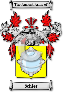 Schier Family Crest Download (jpg) Legacy Series - 150 DPI