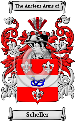 Scheller Family Crest Download (JPG) Heritage Series - 600 DPI