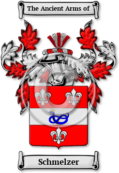 Schmelzer Family Crest Download (jpg) Legacy Series - 150 DPI