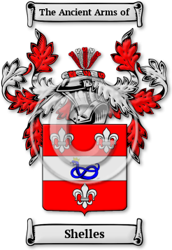Shelles Family Crest Download (jpg) Legacy Series - 150 DPI