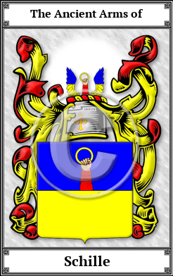 Schille Family Crest Download (JPG) Book Plated - 600 DPI