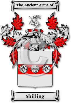 Shilling Family Crest Download (JPG) Legacy Series - 600 DPI
