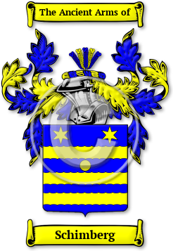 Schimberg Family Crest Download (jpg) Legacy Series - 150 DPI