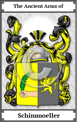 Schimmoeller Family Crest Download (JPG) Book Plated - 600 DPI