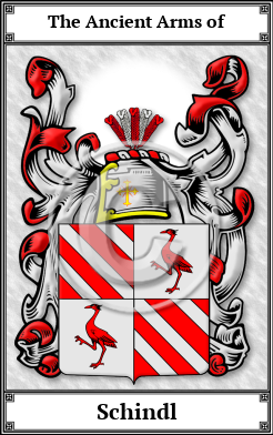 Schindl Family Crest Download (JPG) Book Plated - 600 DPI